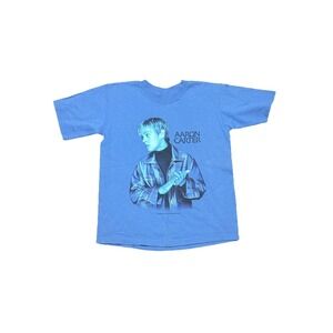 Vintage Y2K Aaron Carter T‎ Shirt Size Large Youth